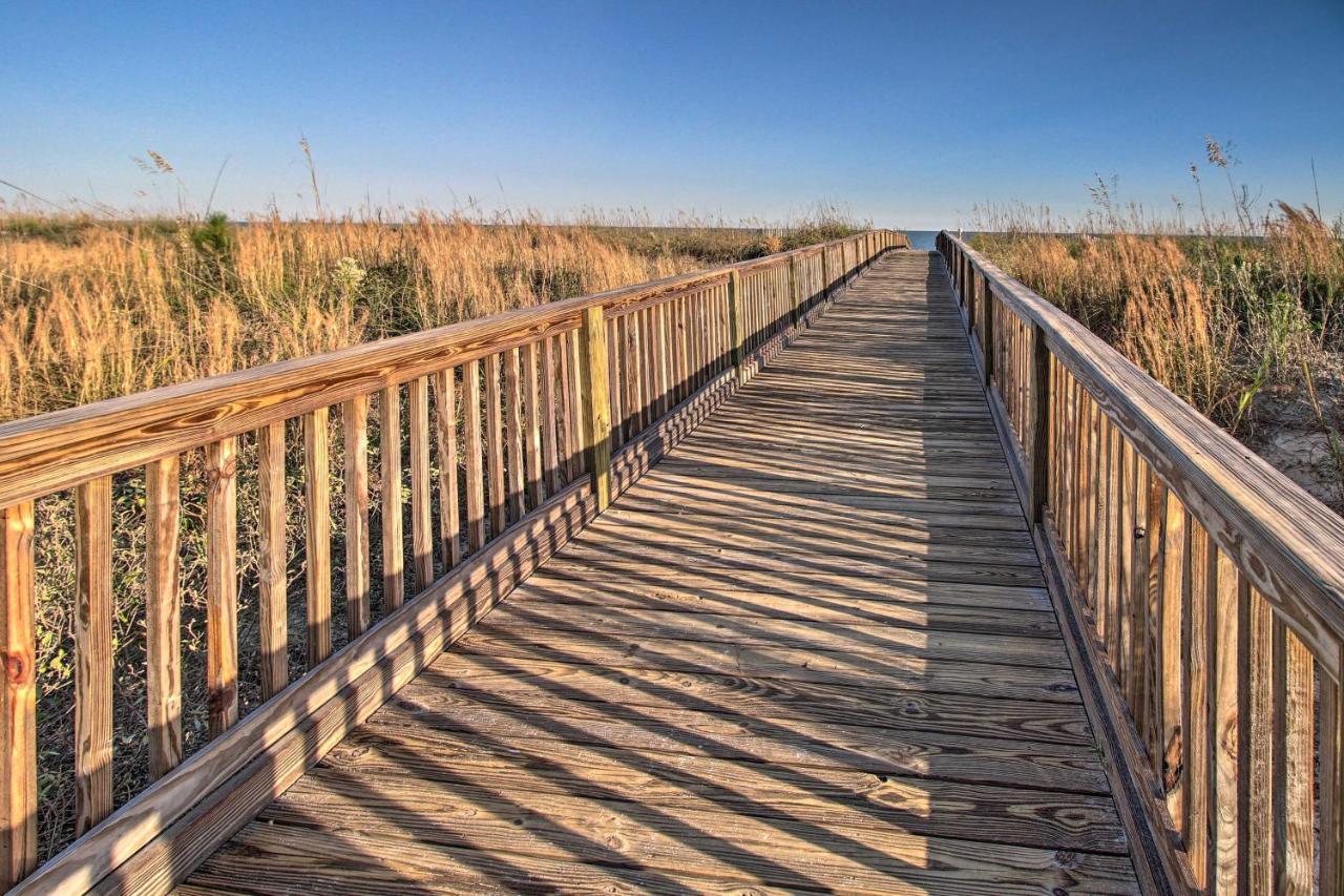 Hilton Head Ocean-View Villa Steps To Beach! Hilton Head Island Exterior photo